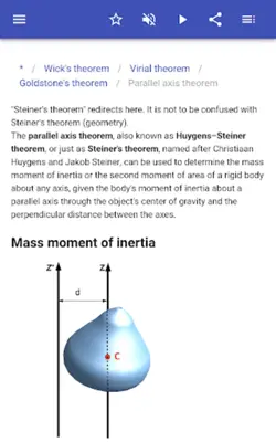 Physical theorem android App screenshot 0